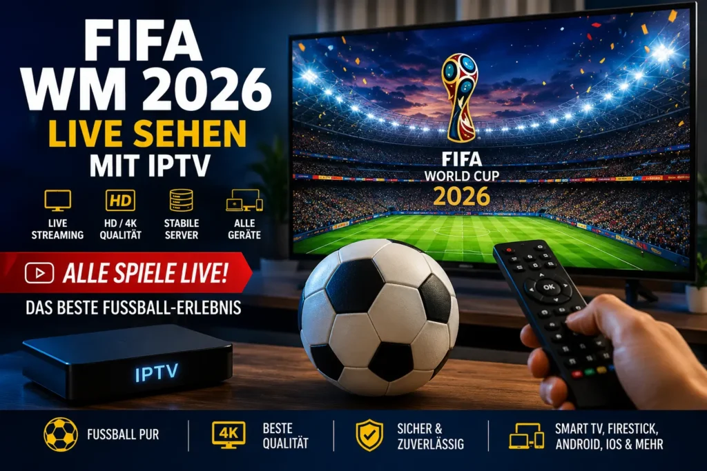 FIFA Fußball-Weltmeisterschaft 2026 live über IPTV streamen