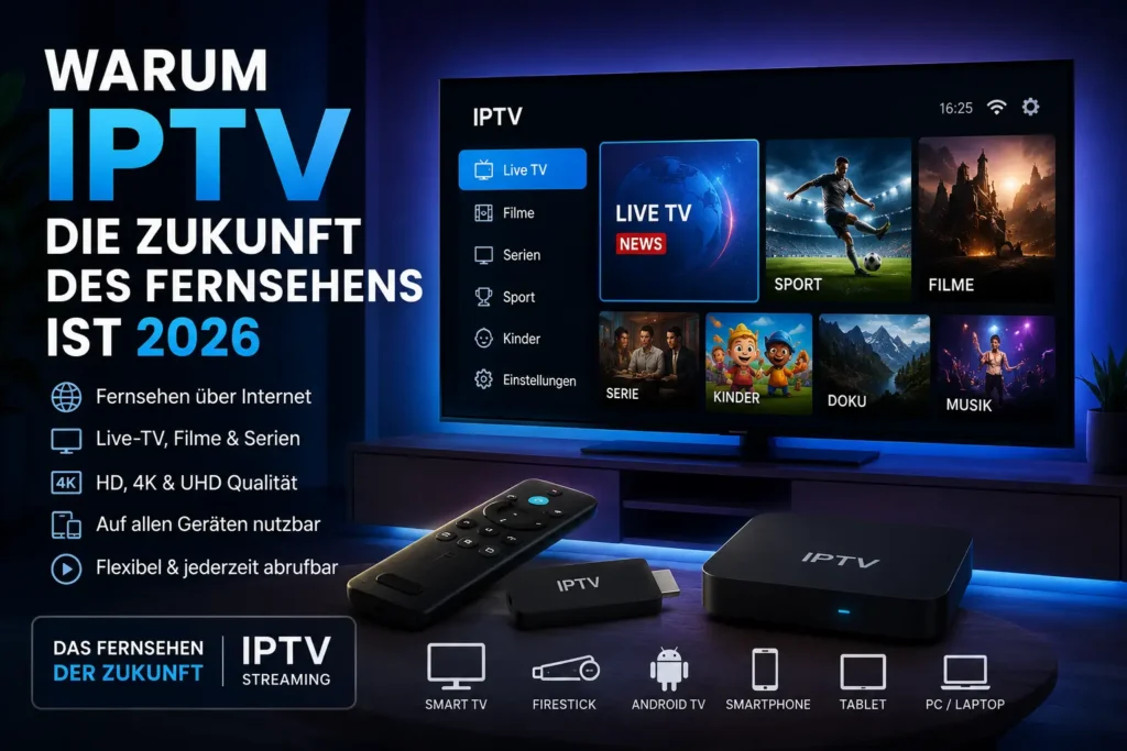 Warum IPTV die Zukunft des Fernsehens ist
